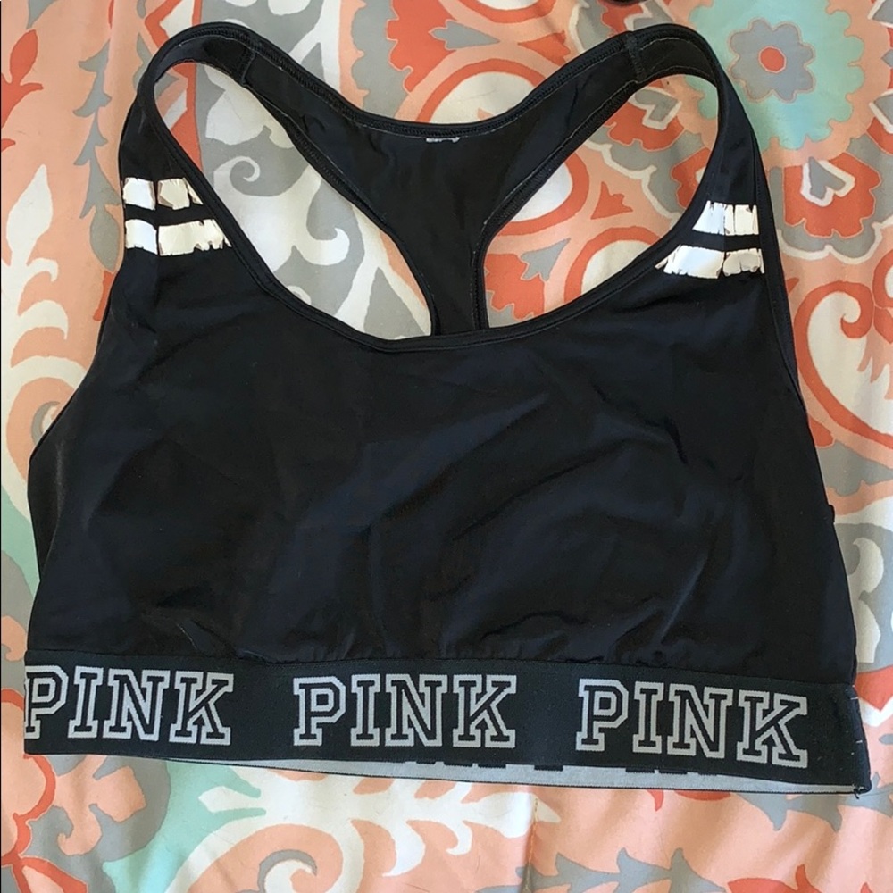 Pink bra